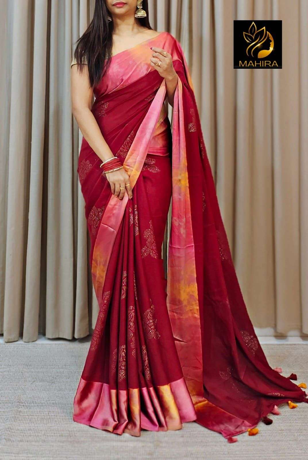 MAHIRA PRESENTS NEW CATALOUGE ZAMAKA DESIGN NO-1005