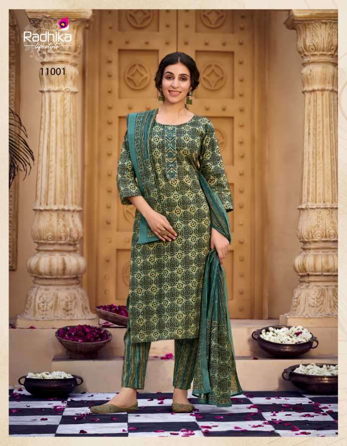 RADHIKA LIFESTYLE PRESENTS NEW CATALOUGE COTTON KUDI VOL-11