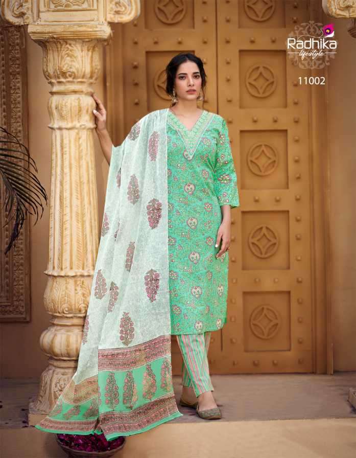 RADHIKA LIFESTYLE PRESENTS NEW CATALOUGE COTTON KUDI VOL-11