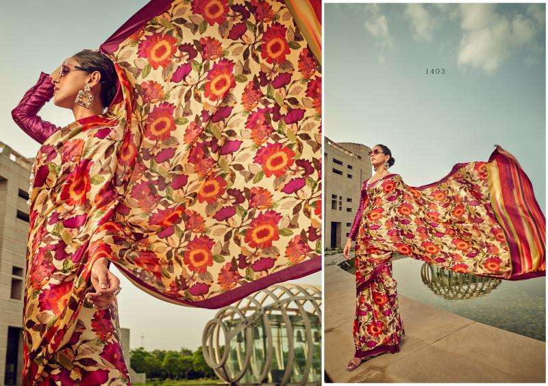 RAJ TEX PRESENTS NEW CATALOUGE SATIN DIGITAL DESIGN NO-1403