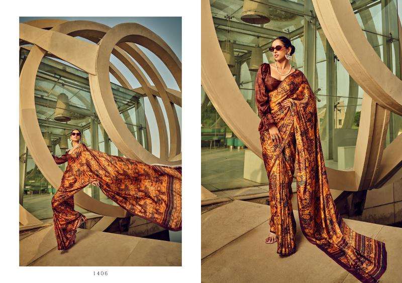 RAJ TEX PRESENTS NEW CATALOUGE SATIN DIGITAL DESIGN NO-1406
