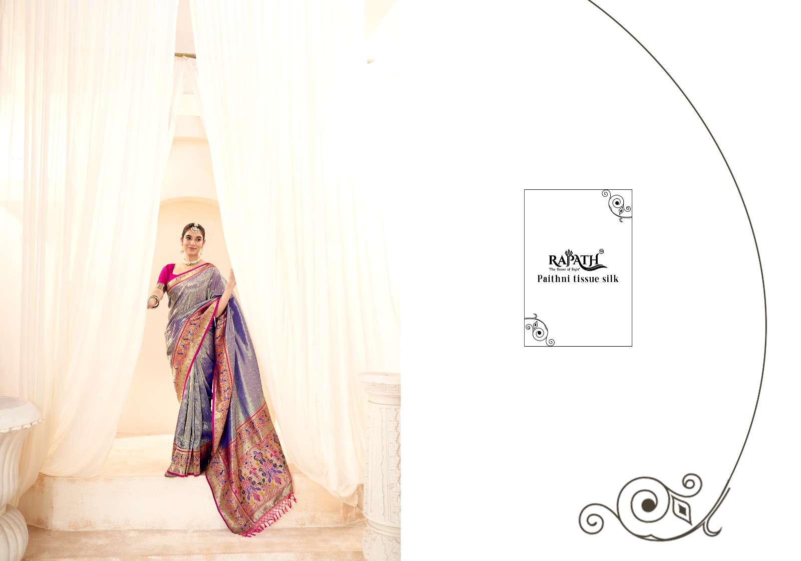RAJAPTH PRESENTS NEW SINGLE CATALOUGE LAVNYA SILK DESIGN NO-184004
