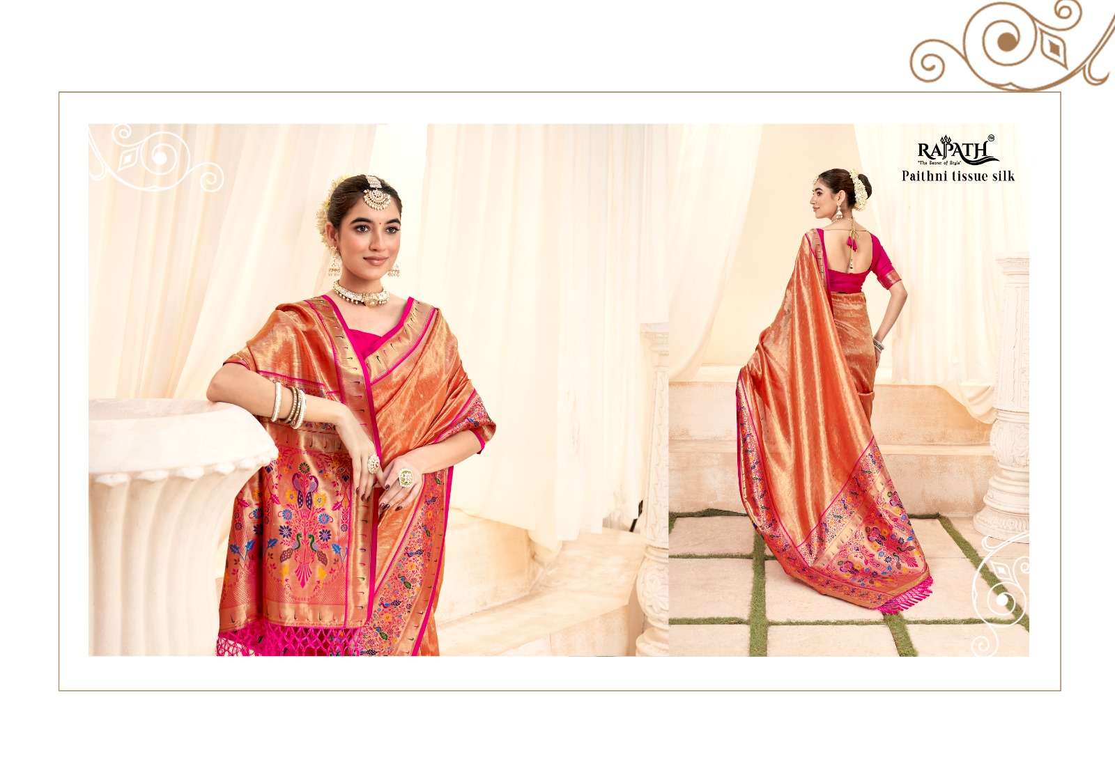 RAJAPTH PRESENTS NEW SINGLE CATALOUGE LAVNYA SILK DESIGN NO-184007