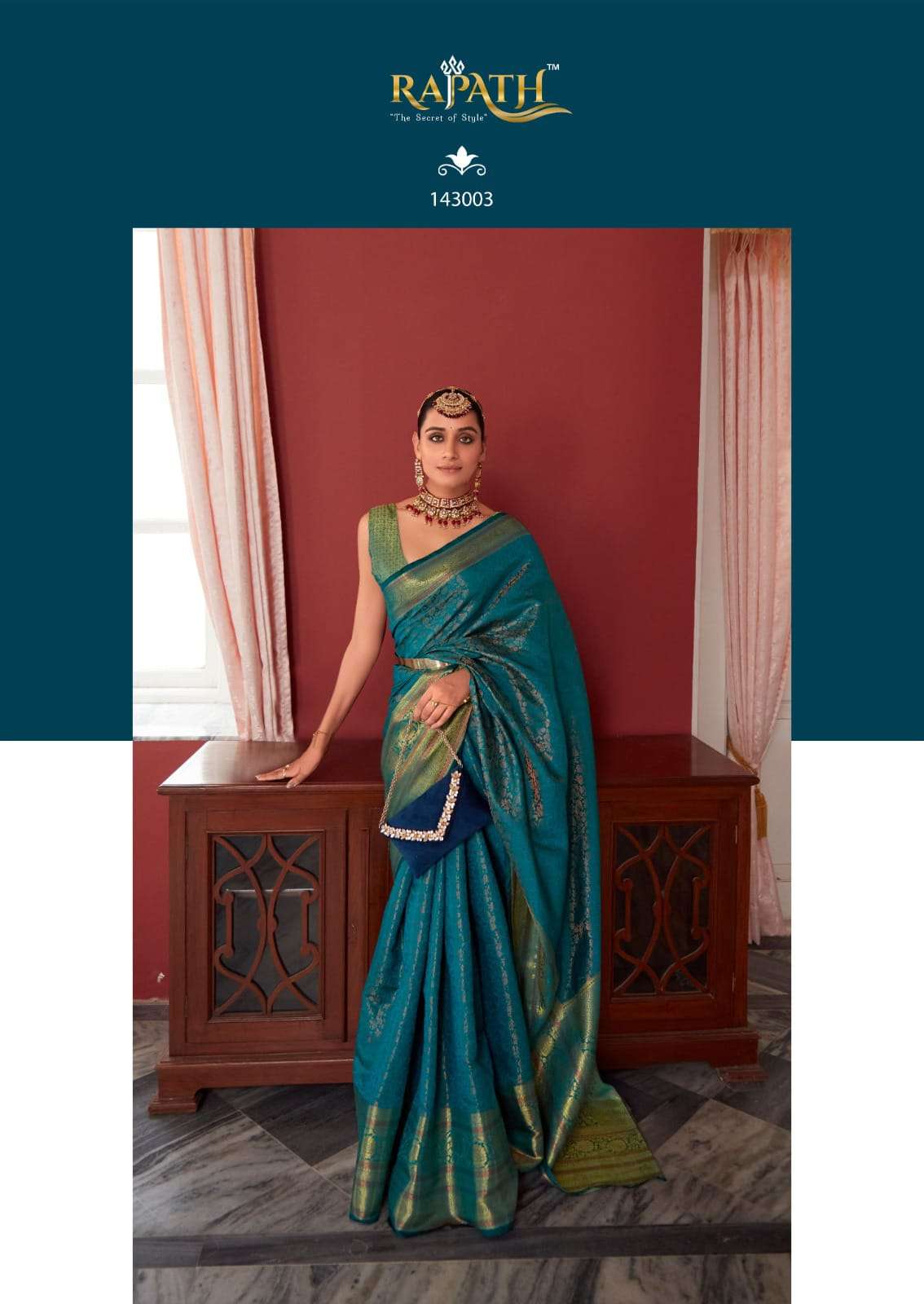 RAJPATH PRESENTS NEW CATALOUGE KASHMIRA SILK DESIGN NO-143003