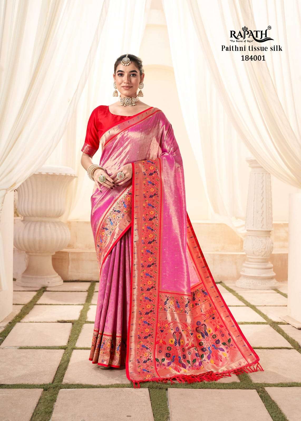 RAJPATH PRESENTS NEW CATALOUGE LAVNYA SILK DESIGN NO-184001