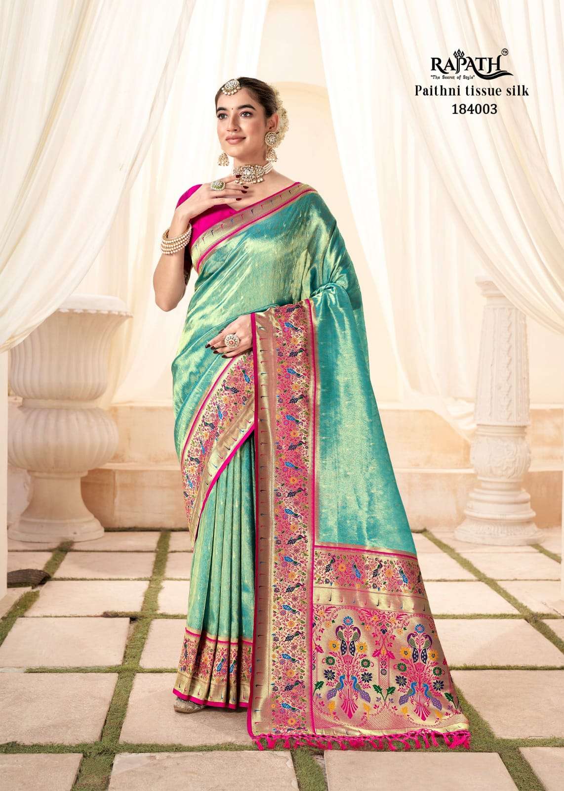 RAJPATH PRESENTS NEW CATALOUGE LAVNYA SILK DESIGN NO-184003