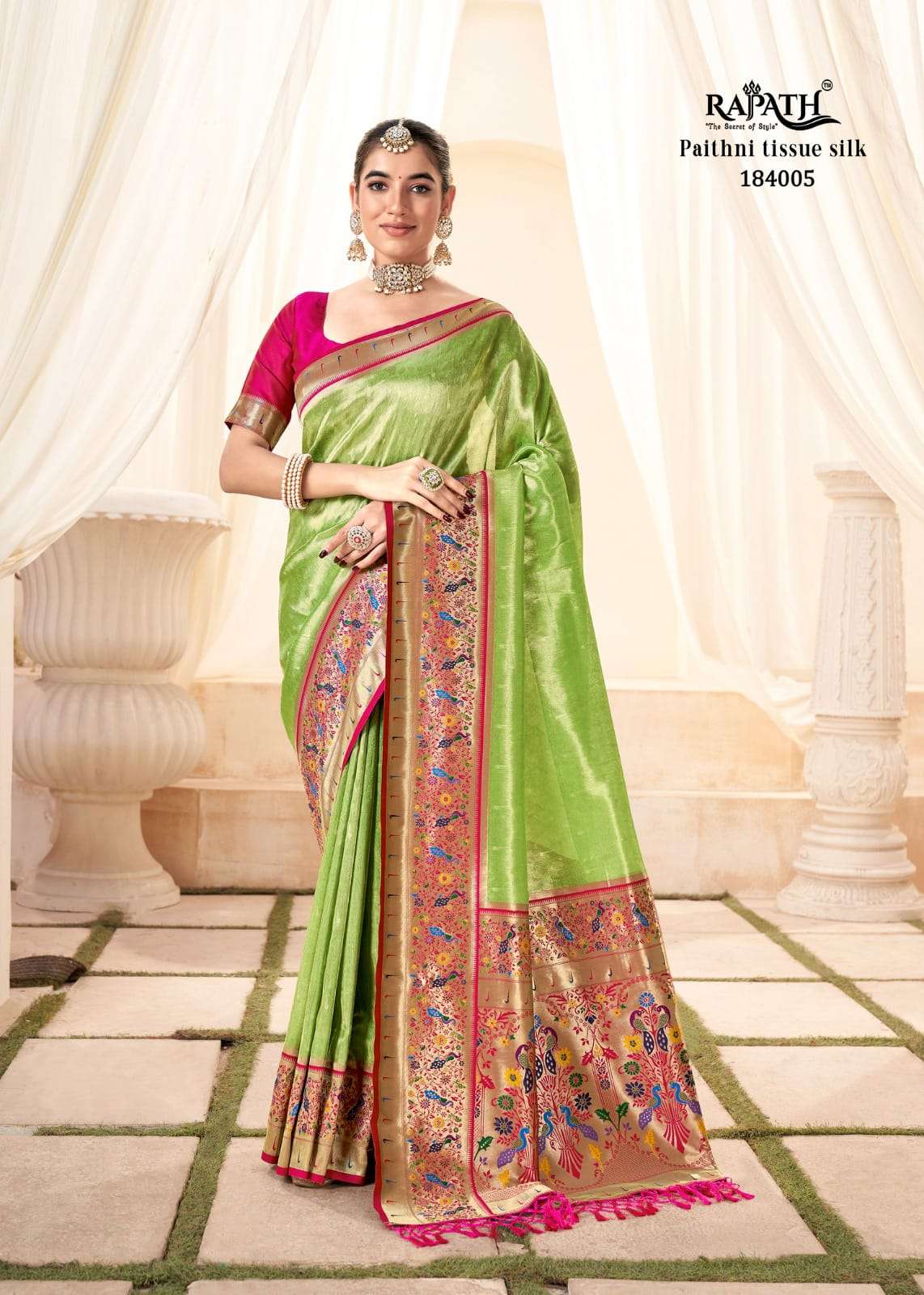 RAJPATH PRESENTS NEW CATALOUGE LAVNYA SILK DESIGN NO-184005