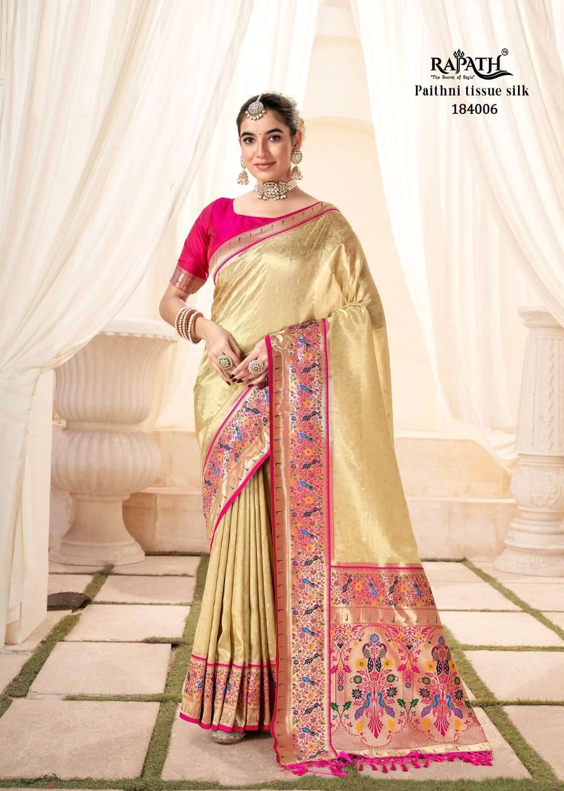 RAJPATH PRESENTS NEW CATALOUGE LAVNYA SILK DESIGN NO-184006