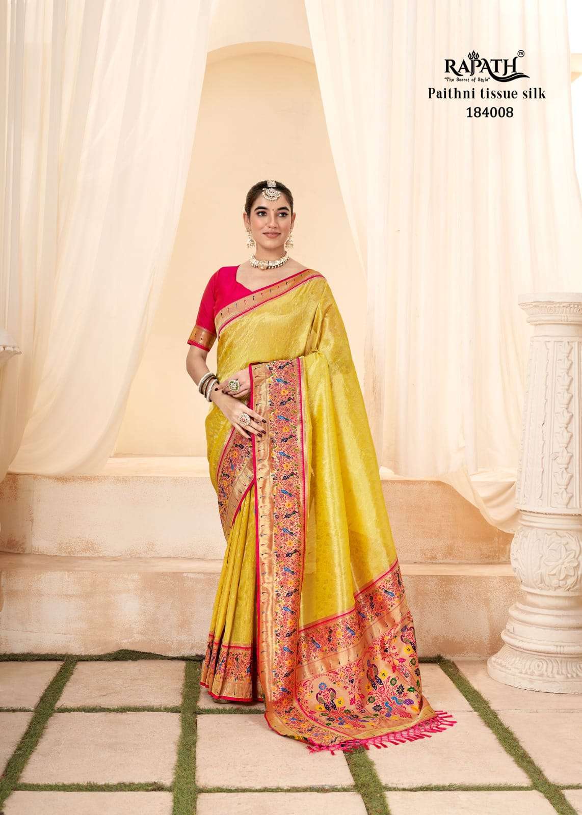 RAJPATH PRESENTS NEW CATALOUGE LAVNYA SILK DESIGN NO-184008