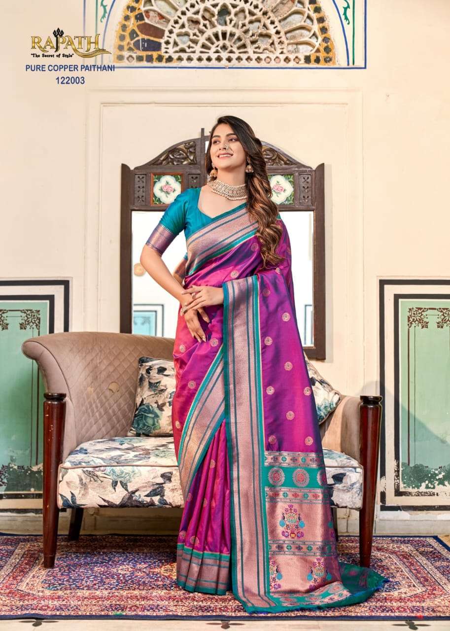 RAJPATH PRESENTS NEW CATALOUGE NITYA PAITHANI DESIGN NO-122003