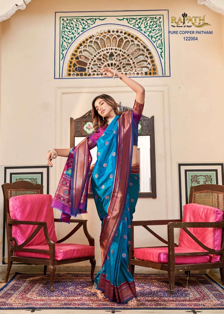 RAJPATH PRESENTS NEW CATALOUGE NITYA PAITHANI DESIGN NO-122004