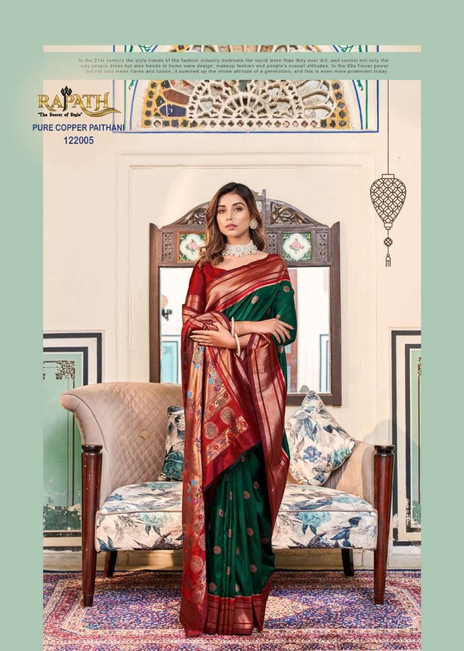 RAJPATH PRESENTS NEW CATALOUGE NITYA PAITHANI DESIGN NO-122005