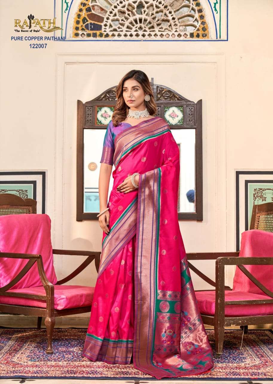 RAJPATH PRESENTS NEW CATALOUGE NITYA PAITHANI DESIGN NO-122007