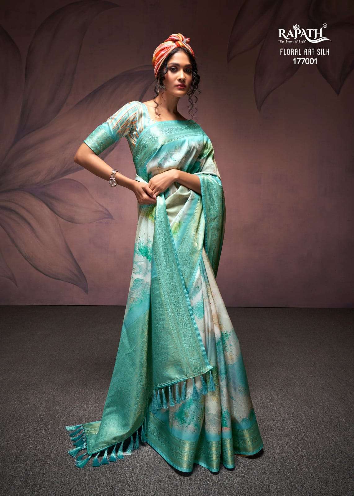 RAJPATH PRESENTS NEW CATALOUGE RANGREZA SILK DESIGN NO-177002