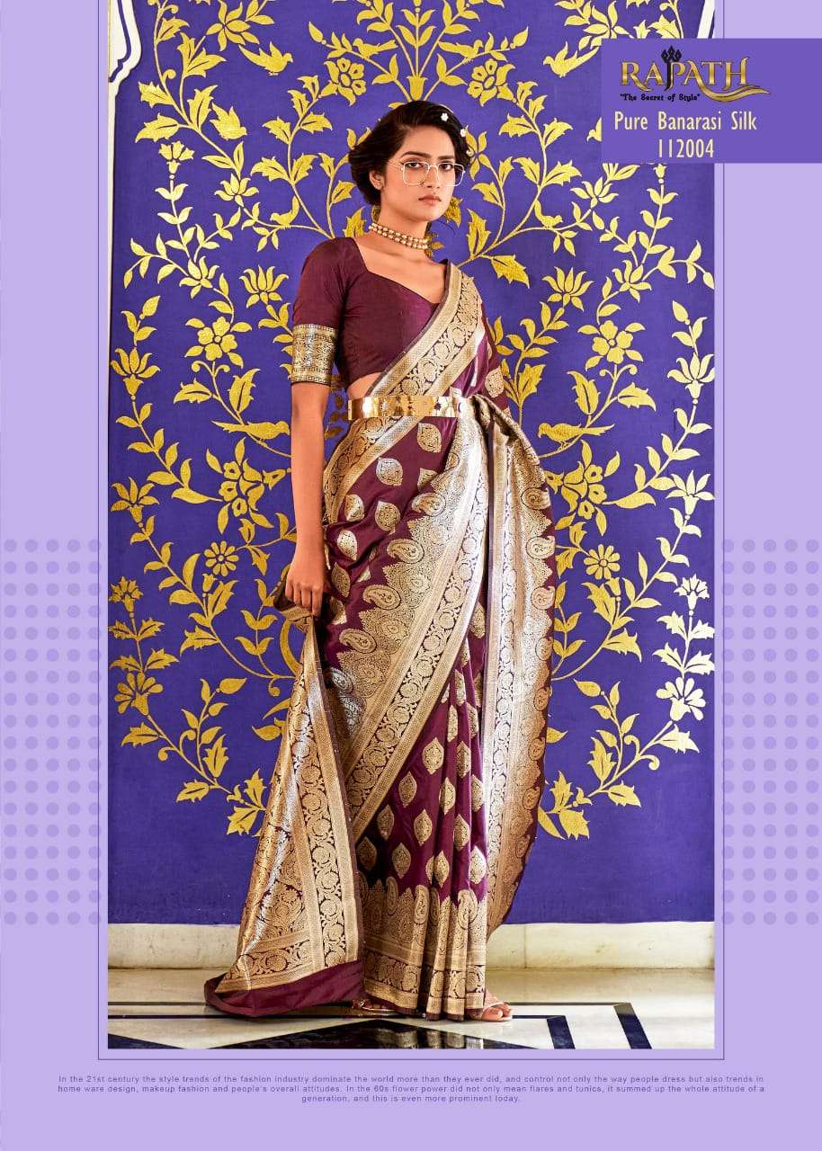 RAJPATH PRESENTS NEW CATALOUGE SAYURI SILK DESIGN NO-112004