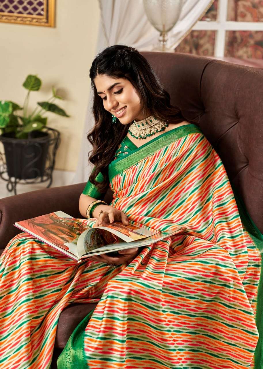RAJPATH PRESENTS NEW CATALOUGE SUNHERI DESIGN NO-165002