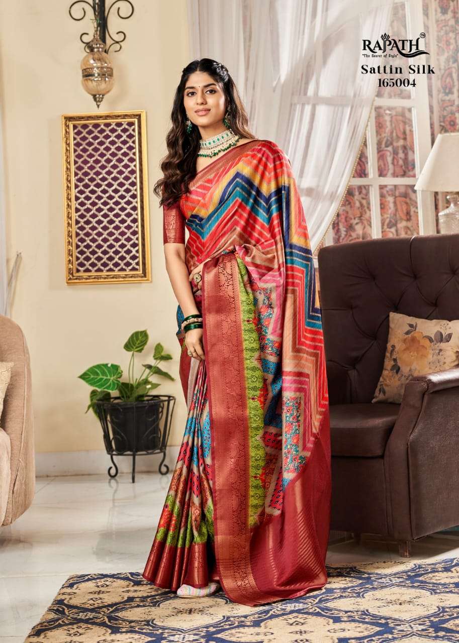 RAJPATH PRESENTS NEW CATALOUGE SUNHERI DESIGN NO-165004