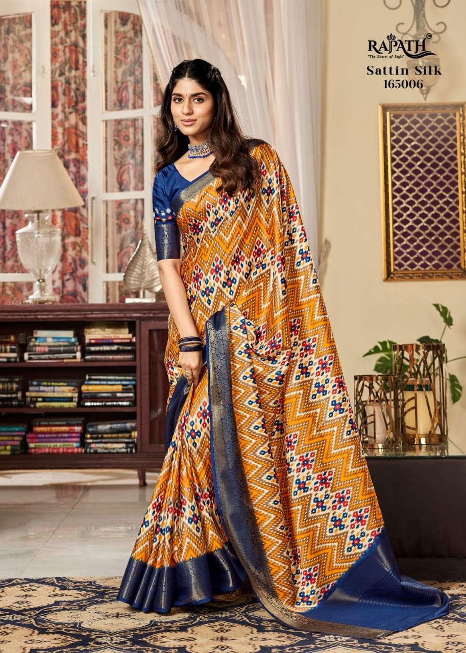 RAJPATH PRESENTS NEW CATALOUGE SUNHERI DESIGN NO-165006