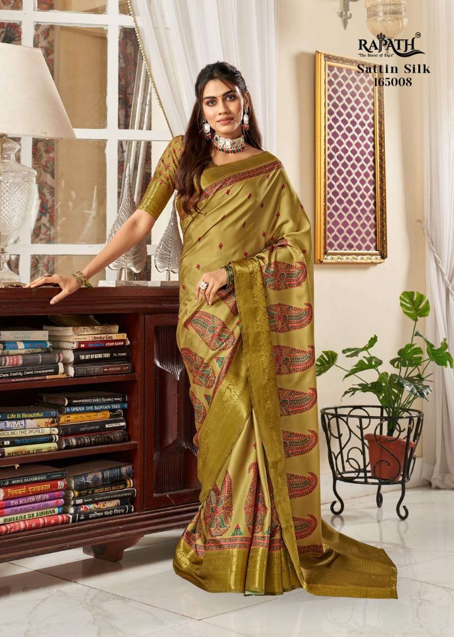 RAJPATH PRESENTS NEW CATALOUGE SUNHERI DESIGN NO-165008