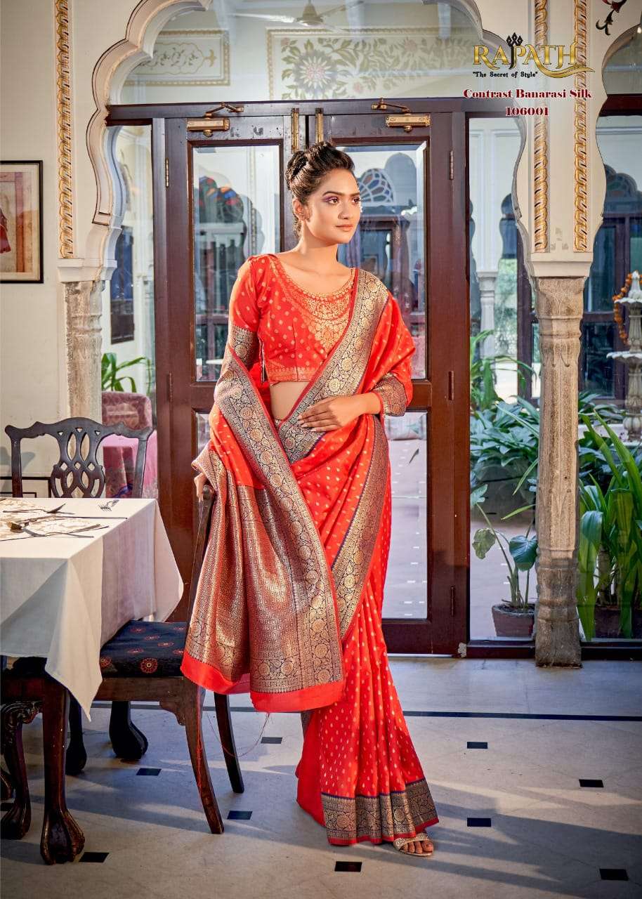 RAJPATH PRESENTS NEW CATALOUGE VARSHA SILKS DESIGN NO-106001