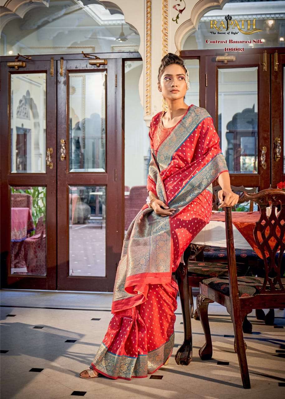 RAJPATH PRESENTS NEW CATALOUGE VARSHA SILKS DESIGN NO-106003