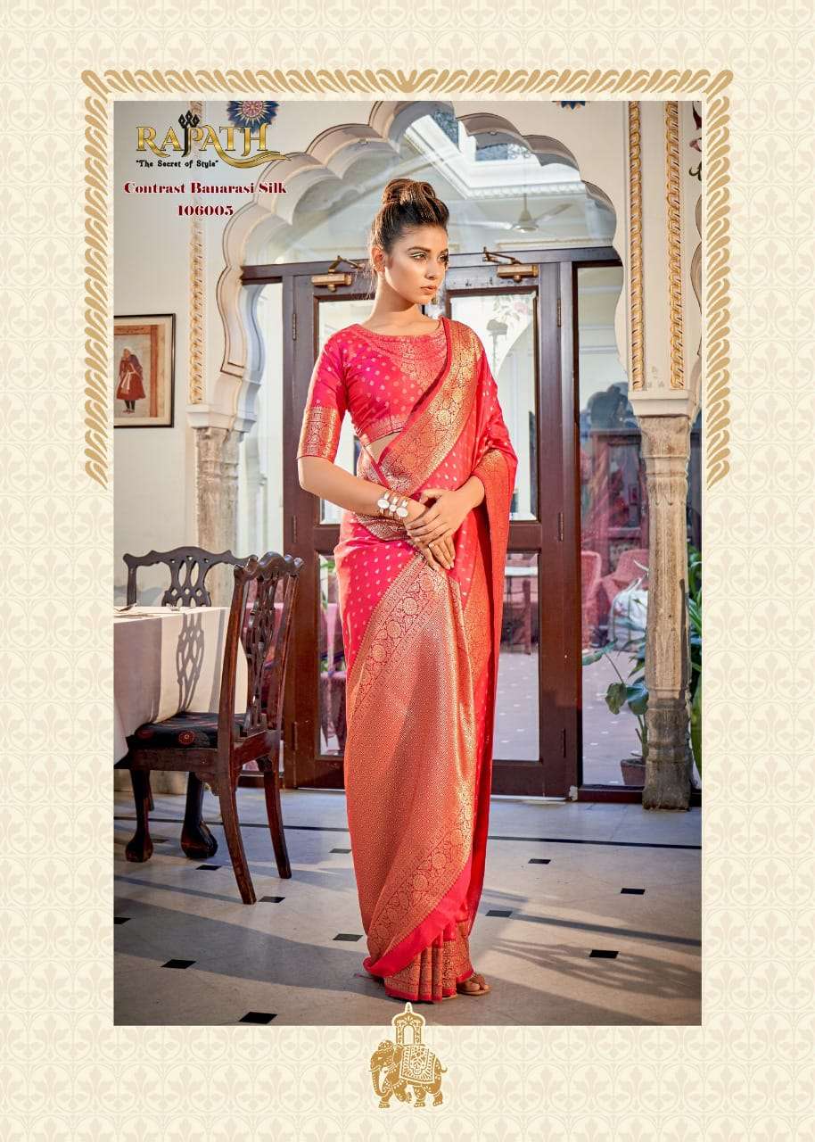 RAJPATH PRESENTS NEW CATALOUGE VARSHA SILKS DESIGN NO-106005