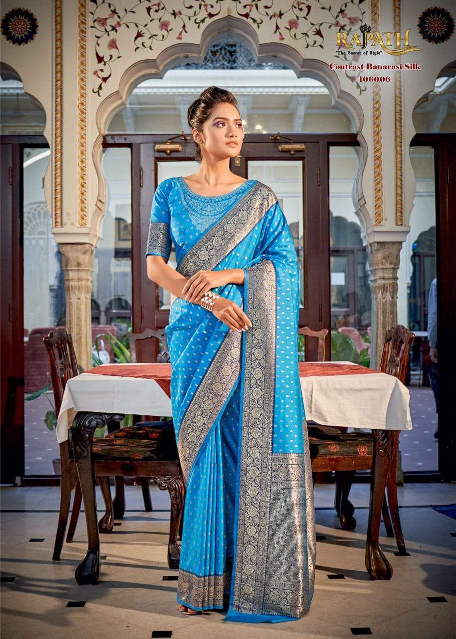 RAJPATH PRESENTS NEW CATALOUGE VARSHA SILKS DESIGN NO-106006