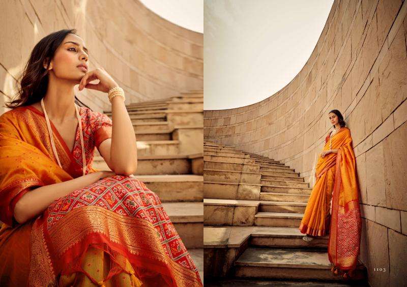 RAJTEX PRESENTS NEW CATALOUGE PATOLA DESIGN NO-1103