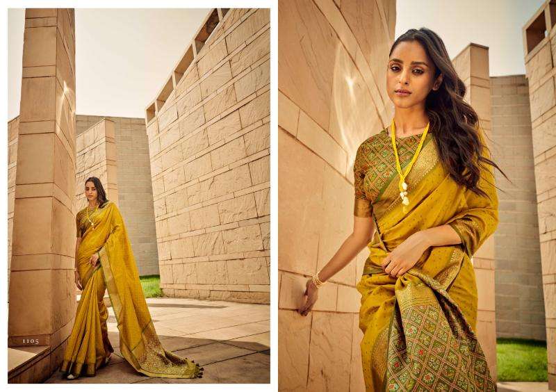 RAJTEX PRESENTS NEW CATALOUGE PATOLA DESIGN NO-1105