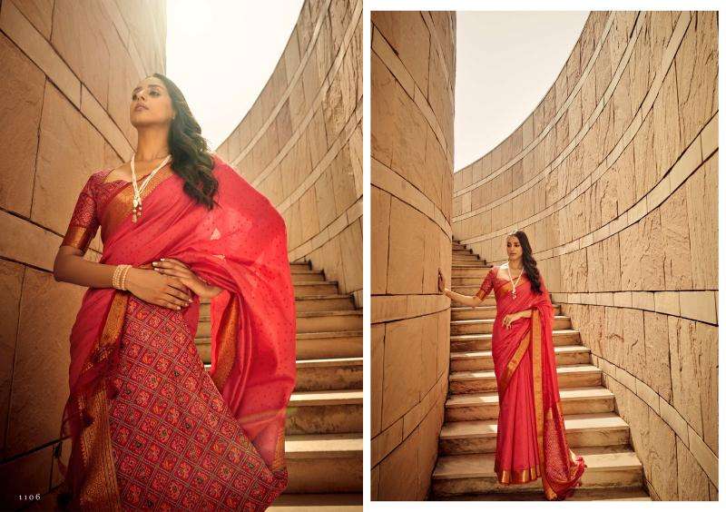 RAJTEX PRESENTS NEW CATALOUGE PATOLA DESIGN NO-1106