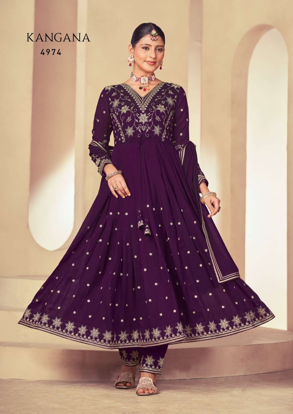 RANGOON PRESENTS NEW SINGLE CATALOUGE KANGANA DESIGN NO-4974