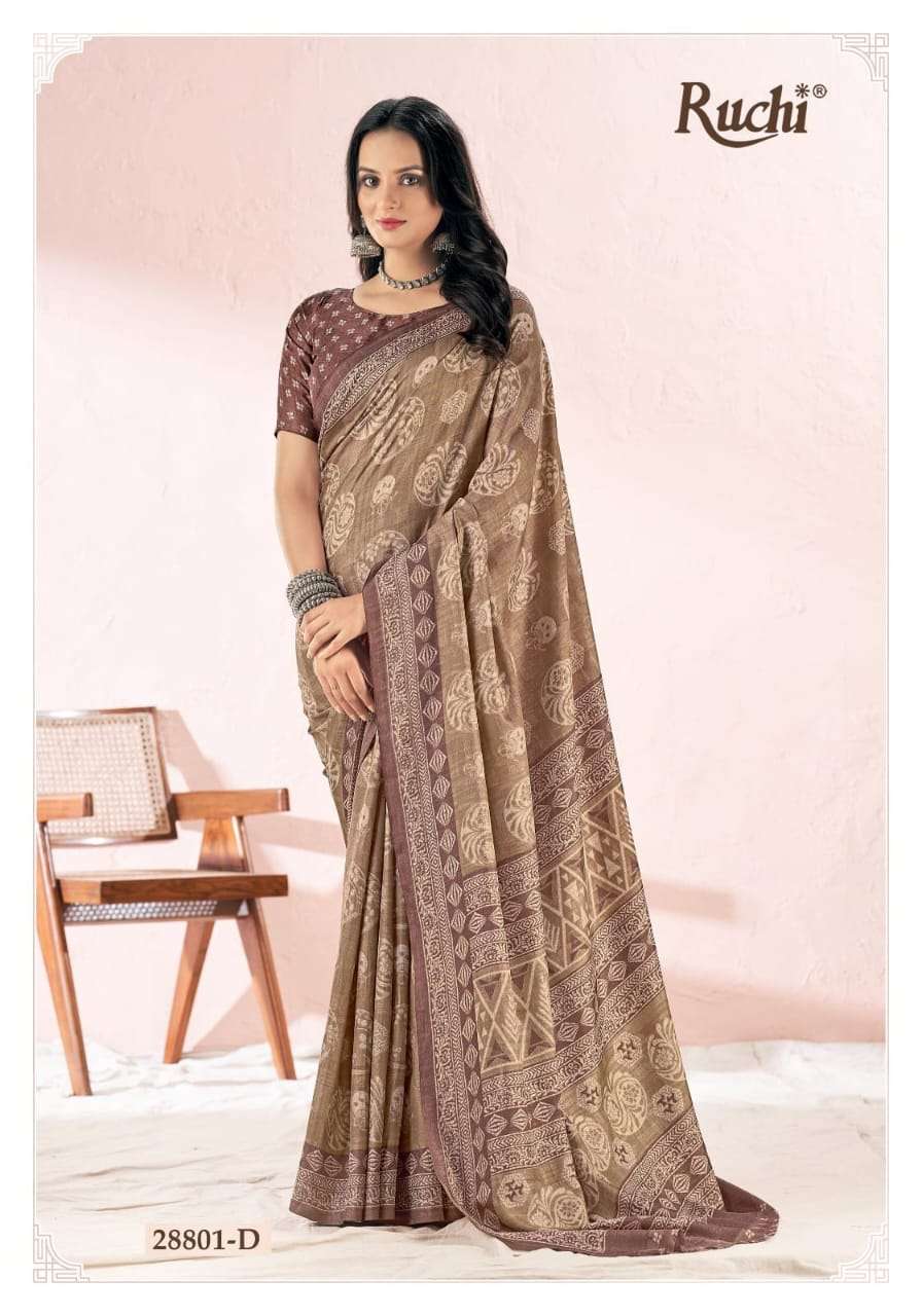RUCHI PRESENTS NEW CATALOUGE AADHYA DESIGN NO-28801D