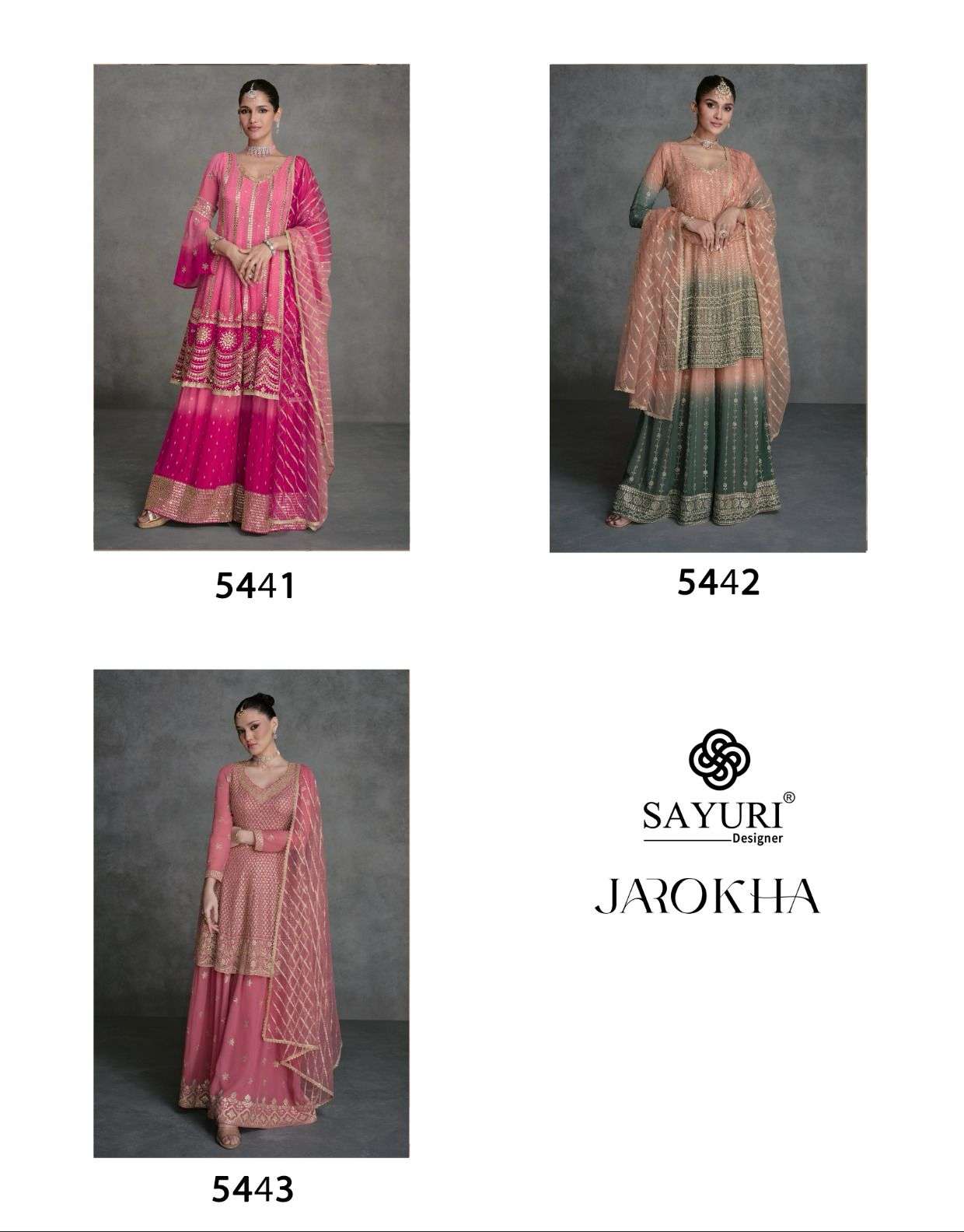 SAYURI DESIGNER PRESENTS NEW CATALOUGE JAROKHA  