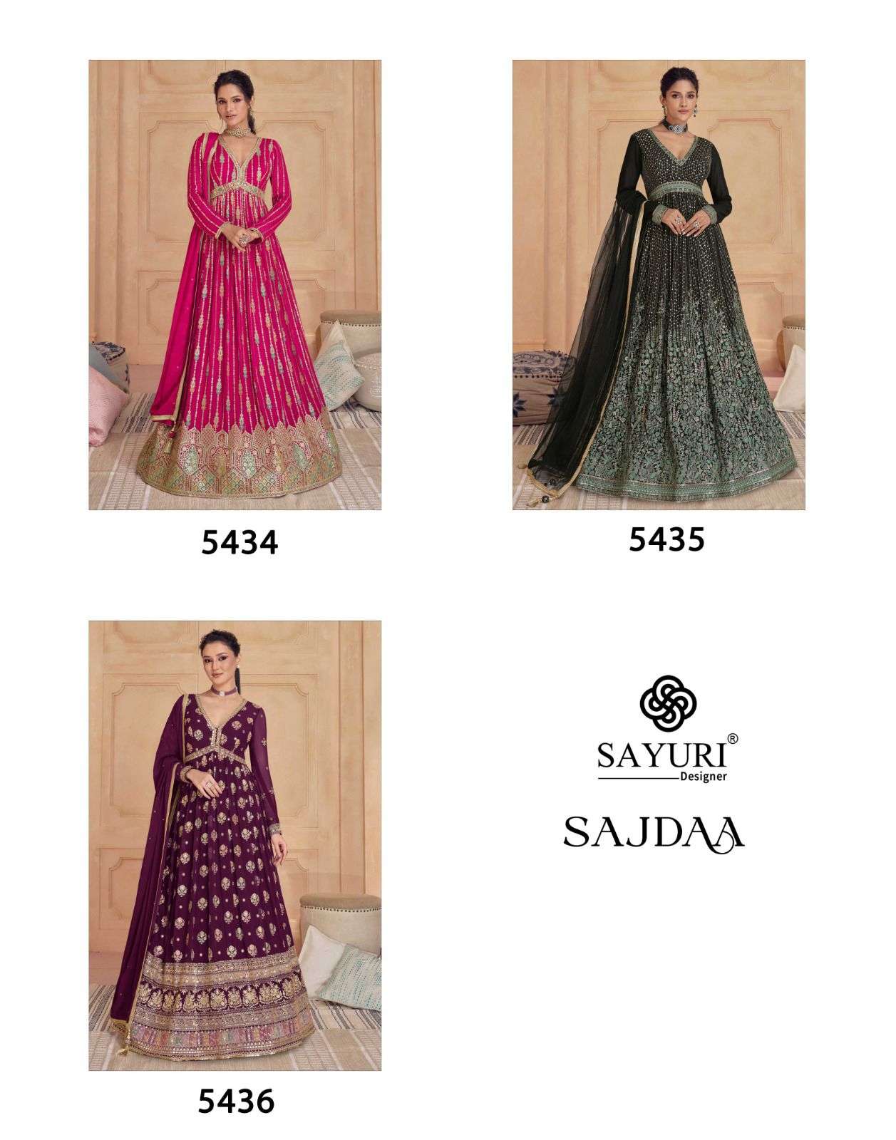 SAYURI DESIGNER PRESENTS NEW CATALOUGE  SAJDAA