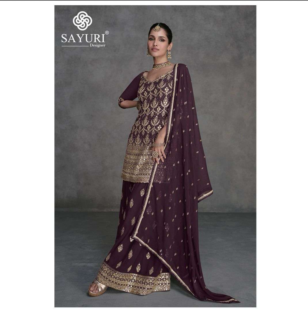 SAYURI DESIGNER PRESENTS NEW CATALOUGE SHAILZA DESIGN NO-5422