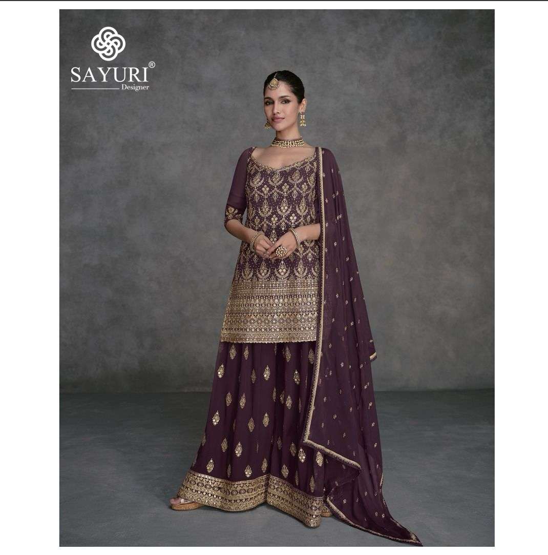 SAYURI DESIGNER PRESENTS NEW CATALOUGE SHAILZA DESIGN NO-5422