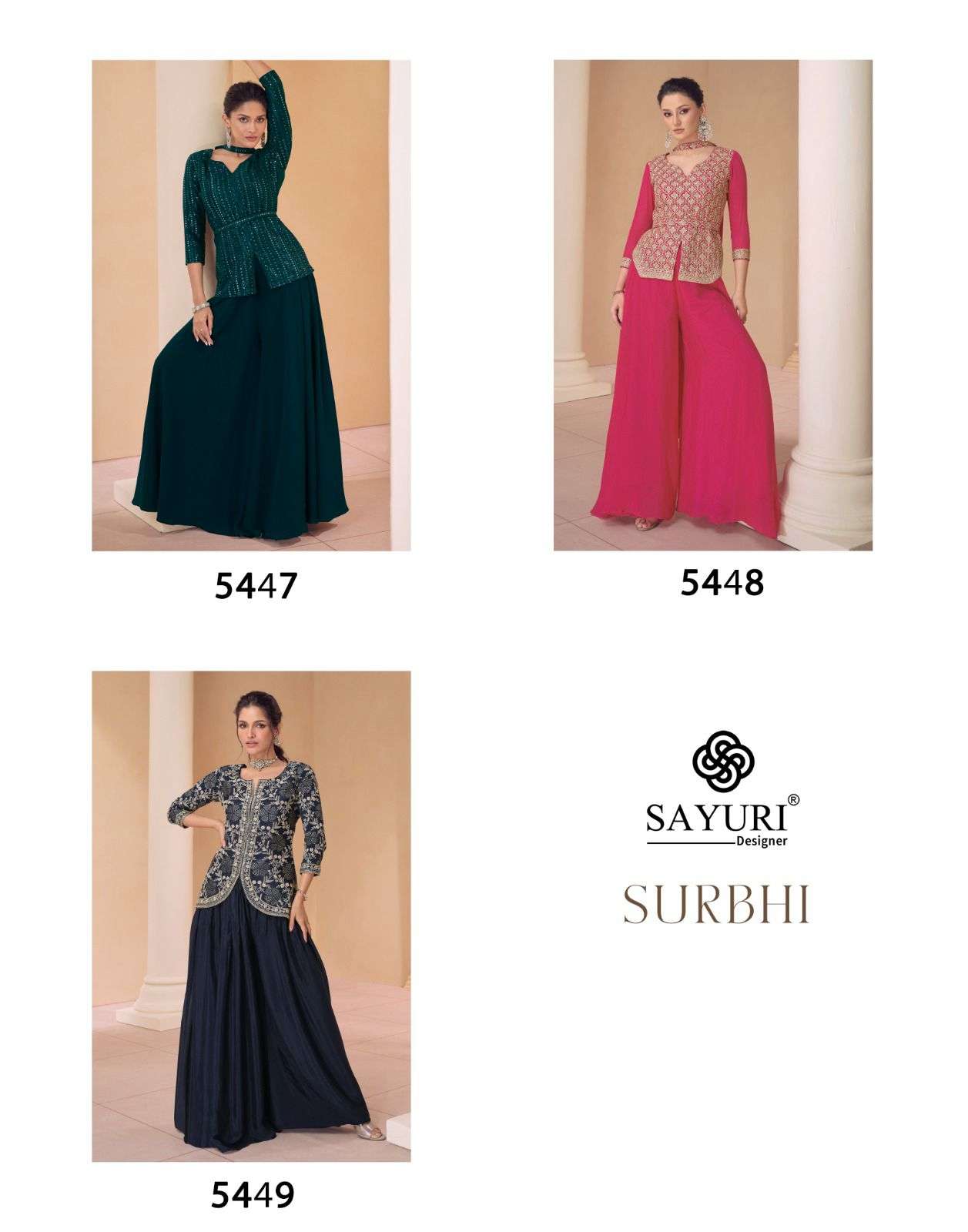 SAYURI DESIGNER PRESENTS NEW CATALOUGE SURBHI 