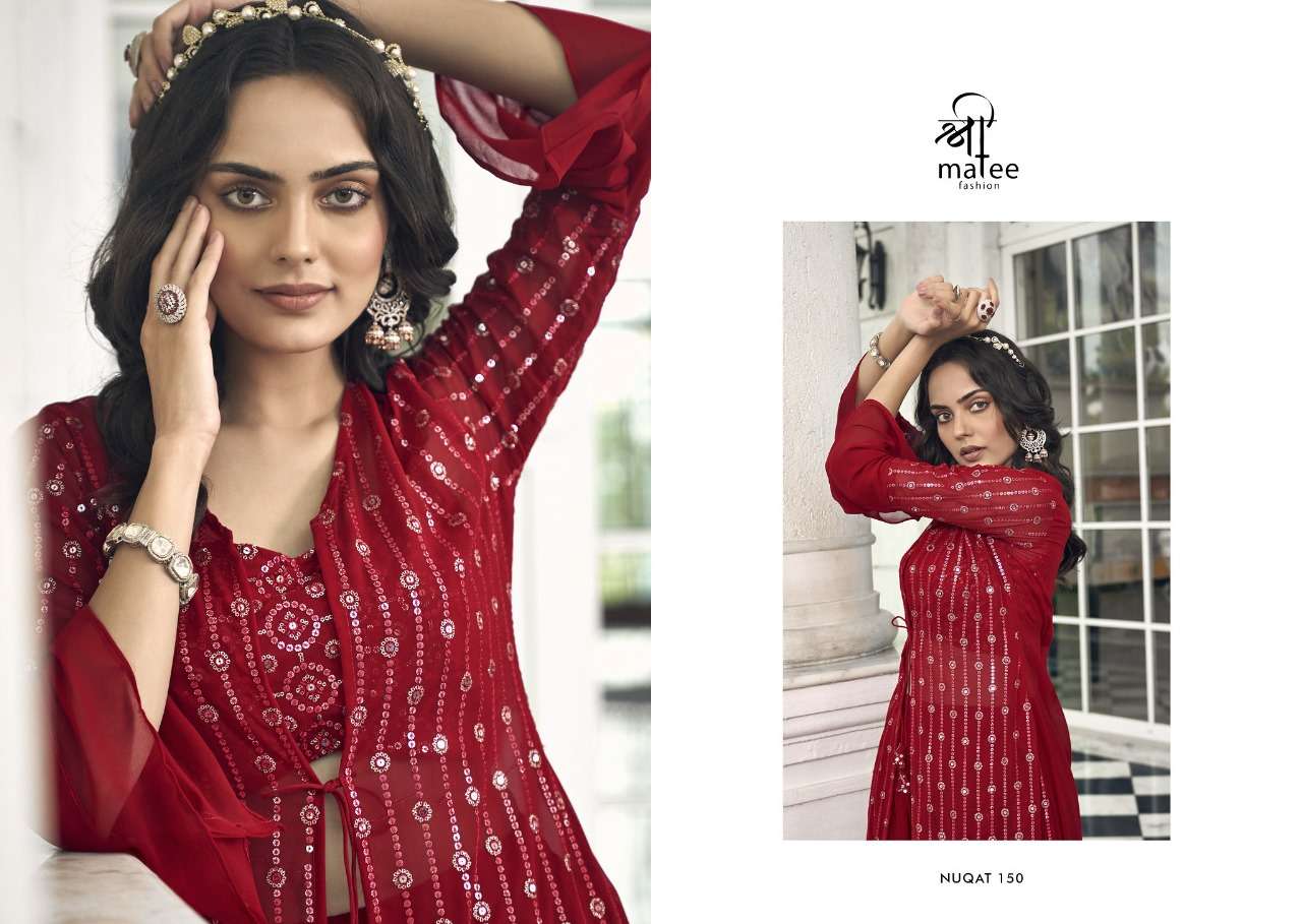 SHREEMATEE FASHION PRESENTS NEW CATALOUGE NUQAT DESIGN NO-150