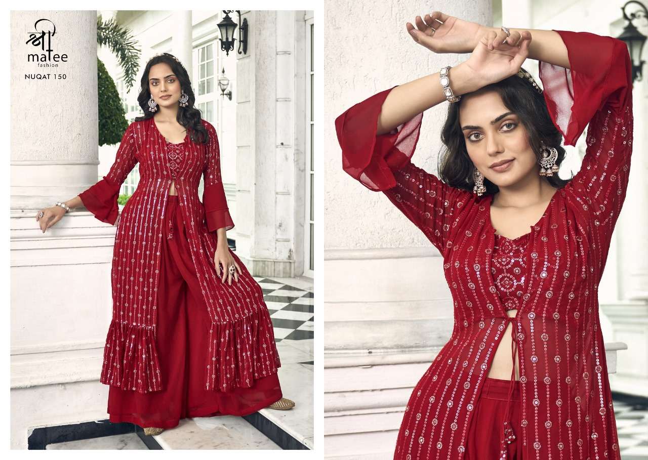 SHREEMATEE FASHION PRESENTS NEW CATALOUGE NUQAT DESIGN NO-150