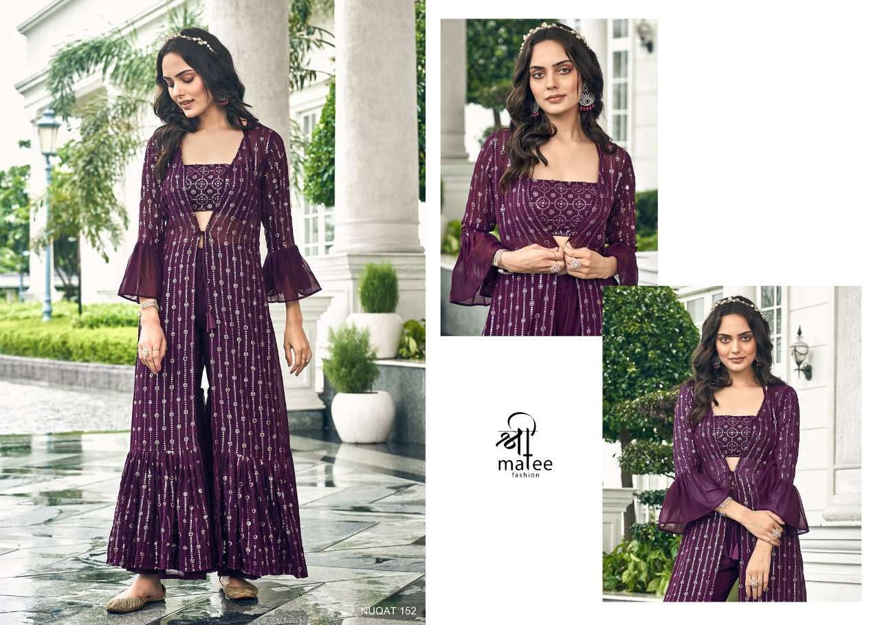 SHREEMATEE FASHION PRESENTS NEW CATALOUGE NUQAT DESIGN NO-152