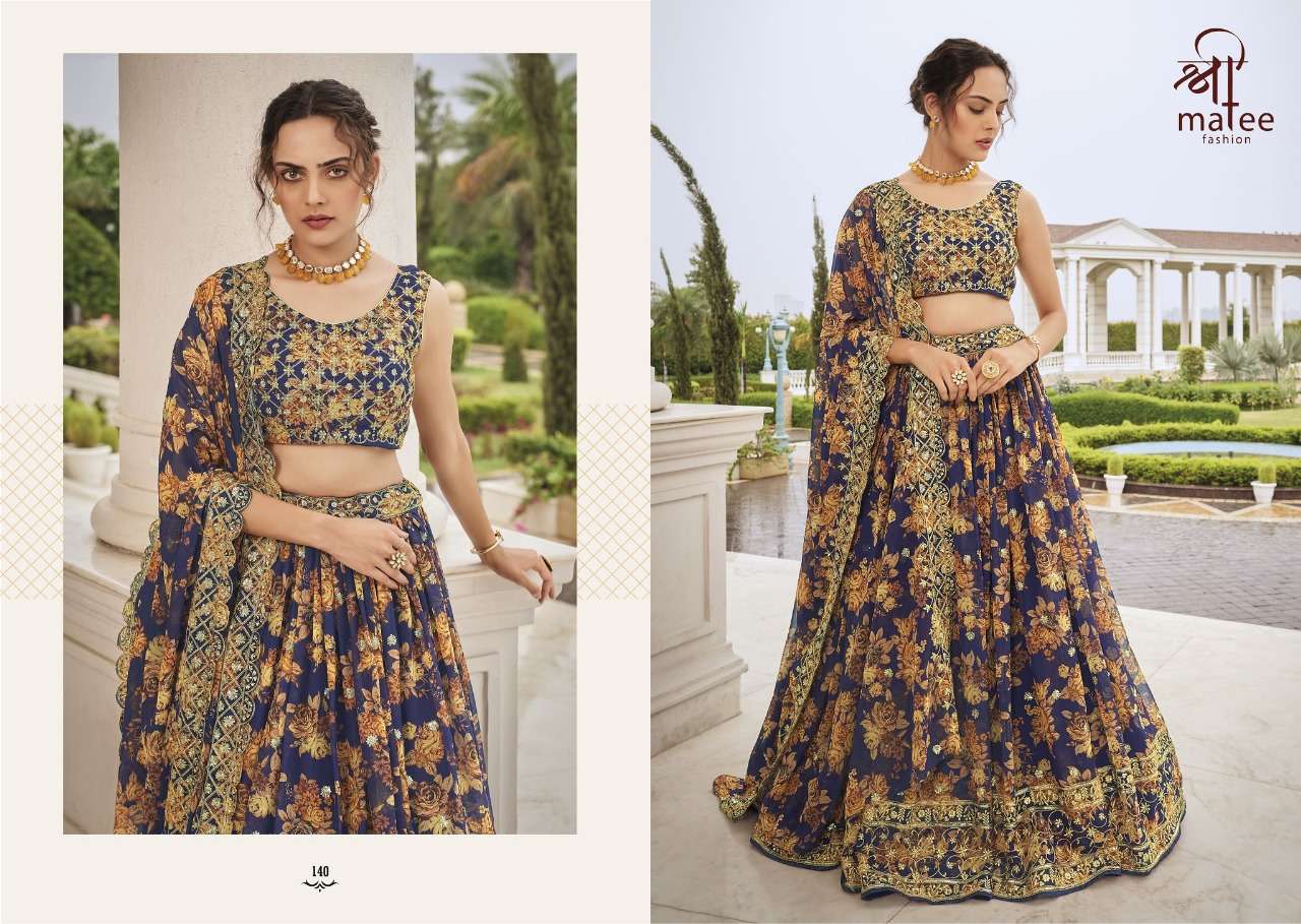 SHREEMATEE FASHION PRESENTS NEW CATALOUGE SHIYAHI DESIGN NO-140