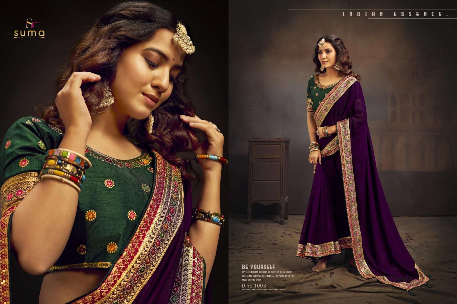 SUMA PRESENTS NEW CATALOUGE MIRANSH DESIGN NO-1003