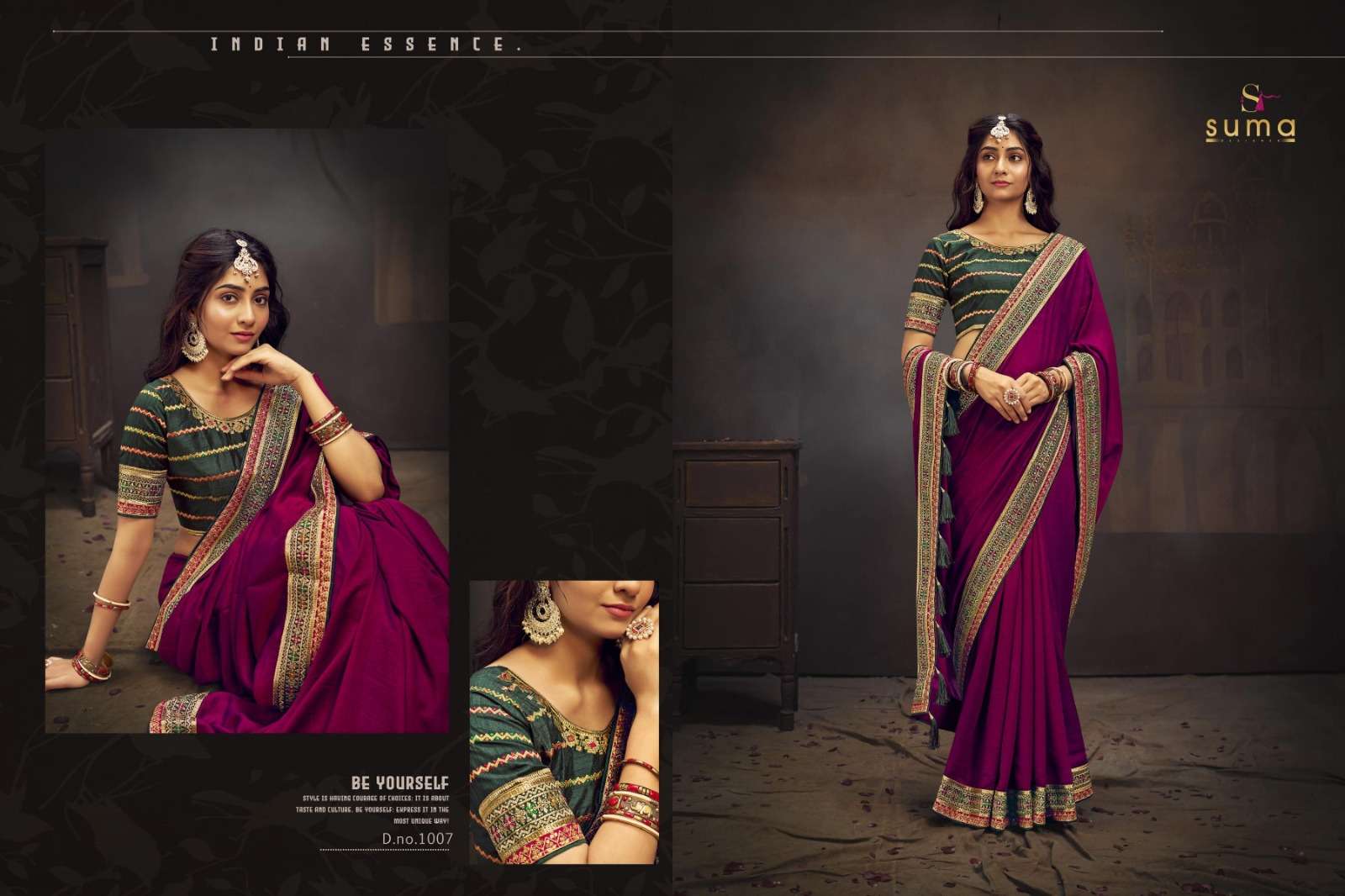 SUMA PRESENTS NEW CATALOUGE MIRANSH DESIGN NO-1007
