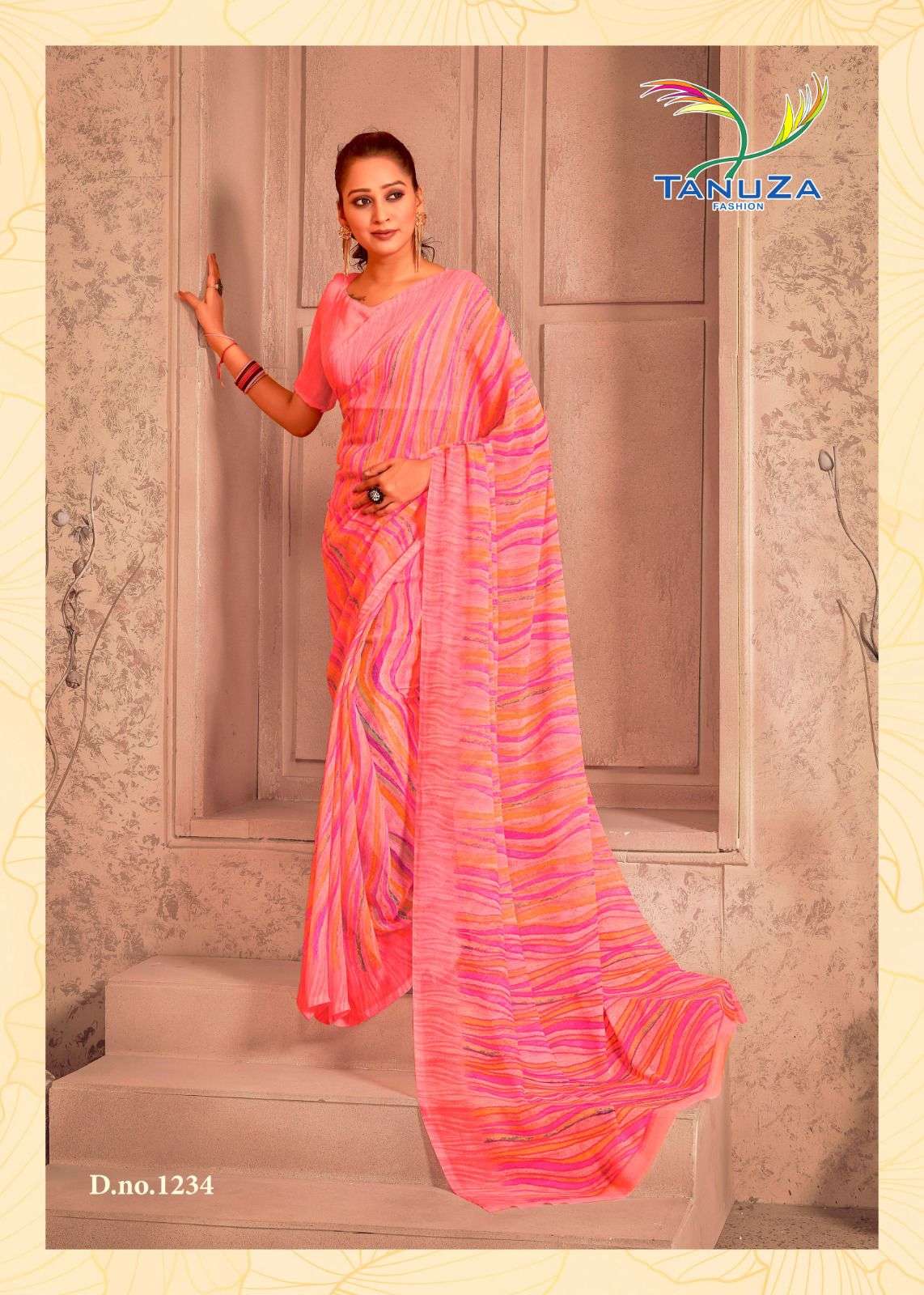 TANUZA FASHION PRESENTS NEW CATALOUGE SRISHTI VOL-3 DESIGN NO-1234