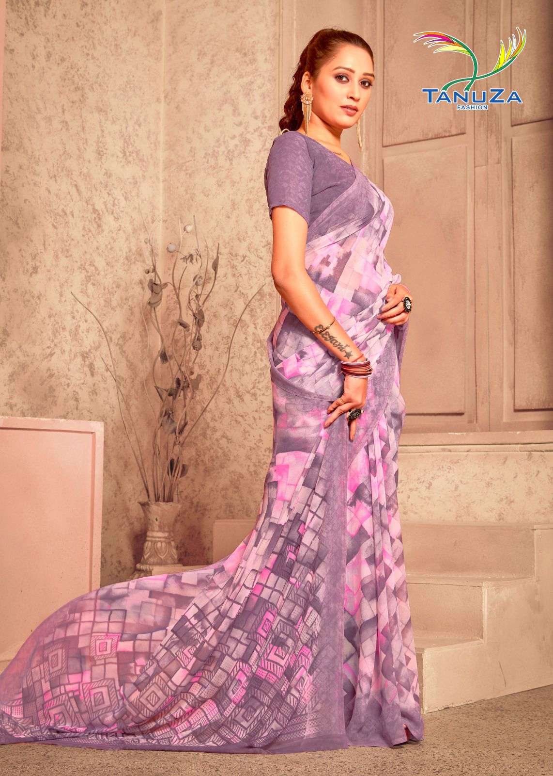 TANUZA FASHION PRESENTS NEW CATALOUGE SRISHTI VOL-3 DESIGN NO-1236