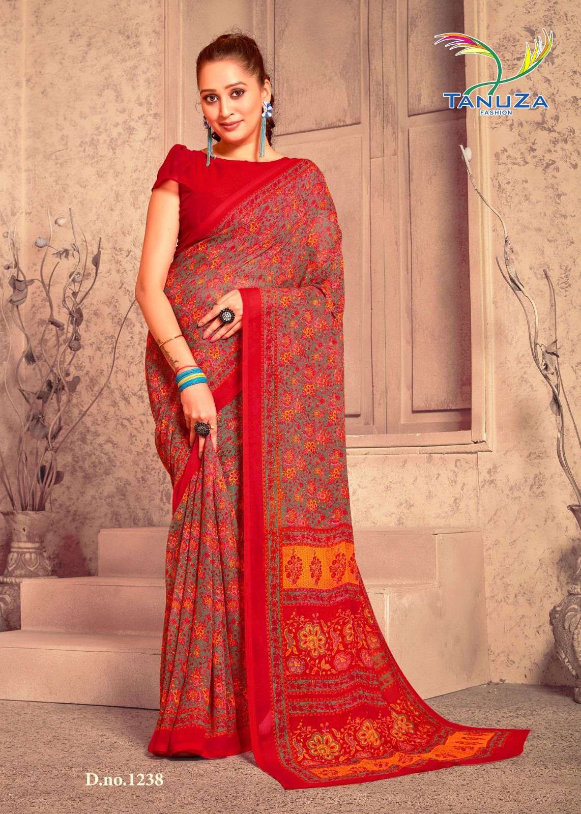 TANUZA FASHION PRESENTS NEW CATALOUGE SRISHTI VOL-3 DESIGN NO-1238