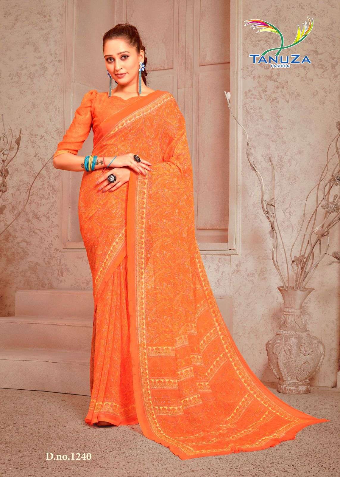 TANUZA FASHION PRESENTS NEW CATALOUGE SRISHTI VOL-3 DESIGN NO-1240