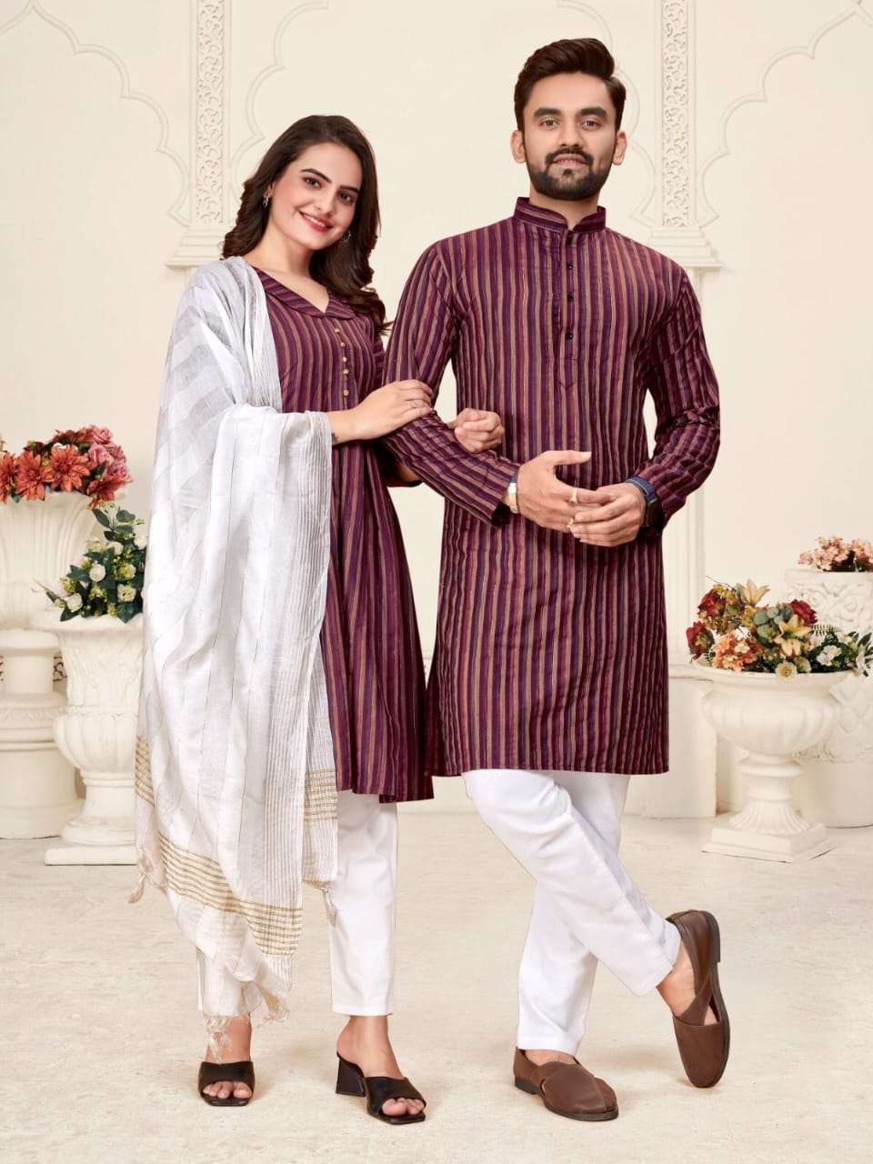 TEXOFAB PRESENTS NEW CATALOUGE DHRUV-TARA COLOR-MAROON 