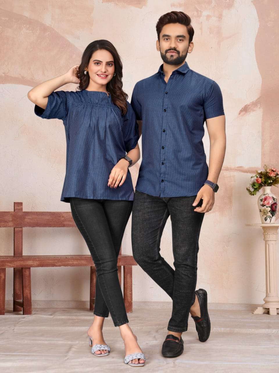 TEXOFAB PRESENTS NEW CATALOUGE GUL PANAG COLOR- BLU