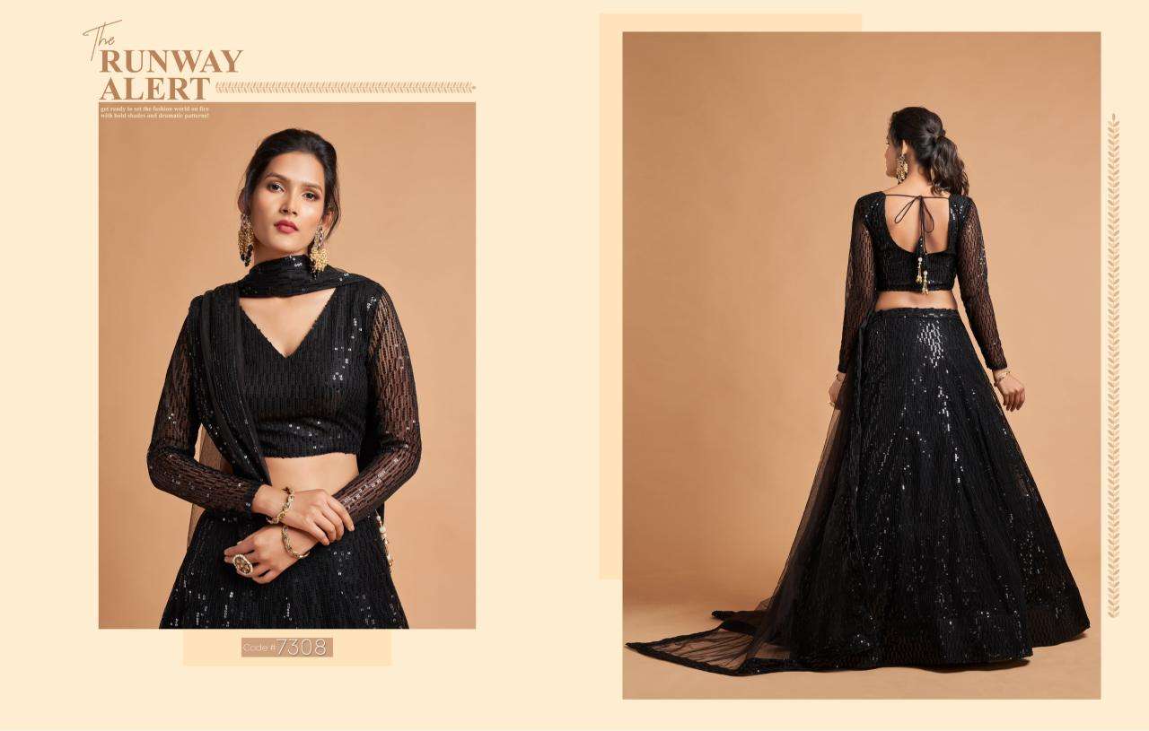 TEXOFAB PRESENTS NEW CATALOUGE NEO ROMANTIC VOL-2 DESIGN NO-7308